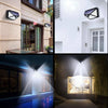Set 10 Lampi Solare 100 LED – Senzor Miscare, 3 Moduri, Iluminare Exterior Puternica