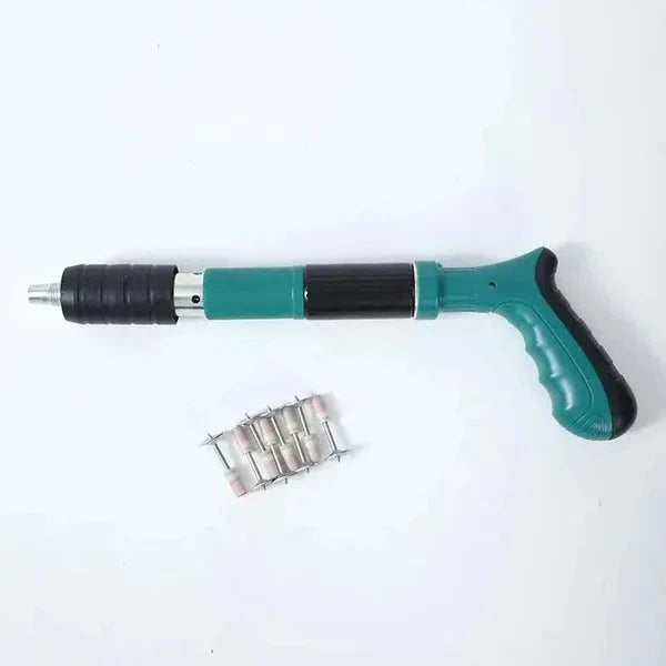 Pistol Automat Pentru Batut Cuie în Orice Material + 200 Cuie CADOU