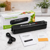 Razatoare Multifunctionala 15 Piese cu Lame Inox + Aparat de Vidat si Sigilat 90W