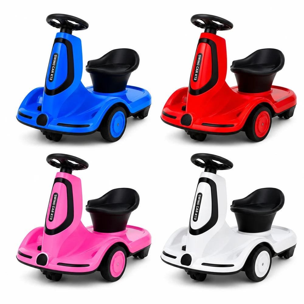 Mașinuță Electrică Drift pentru Copii cu Pedală de Accelerație și Telecomandă