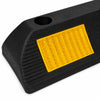 Set 2 Opritoare Roți Auto Reflectorizante – Cauciuc Rezistent pentru Parcare