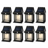Set 8 Lămpi Solare de Perete cu Senzor de Mișcare, 3 Moduri, IP65